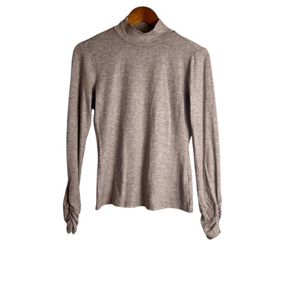 3 for $30! RW& CO light brown knit long sleeve top - Picture 1 of 8
